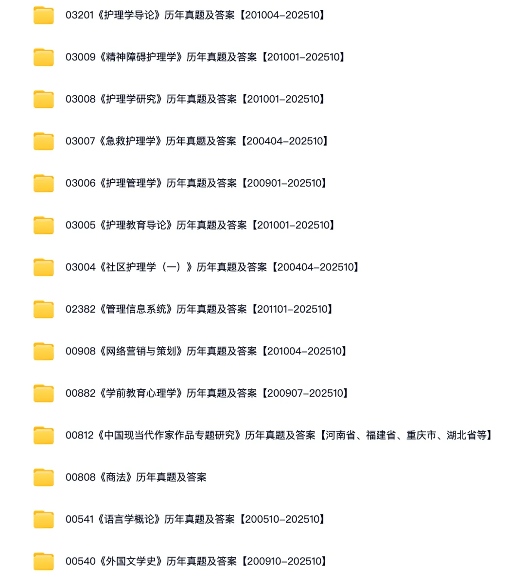 全国自考历年真题及答案免费更!我已经坚持更新100多科了 第3张