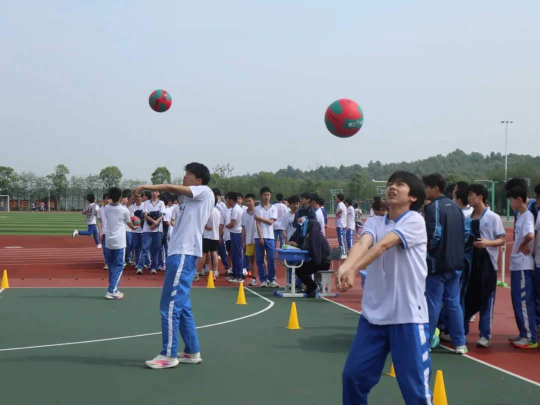 迎战体育中考 这场模拟够“燃” 第28张