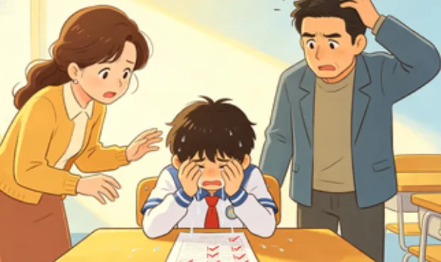 那张张离满分只差几分的试卷,为何让孩子崩溃大哭? 第1张