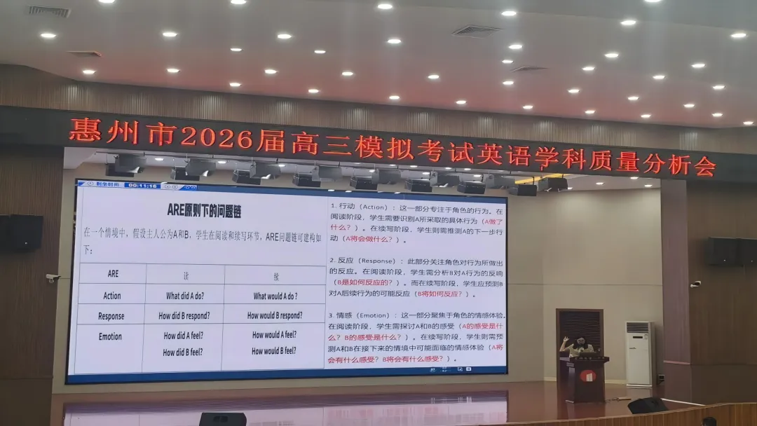 惠州市2026届高三英语模拟考试质量分析会顺利召开 第6张