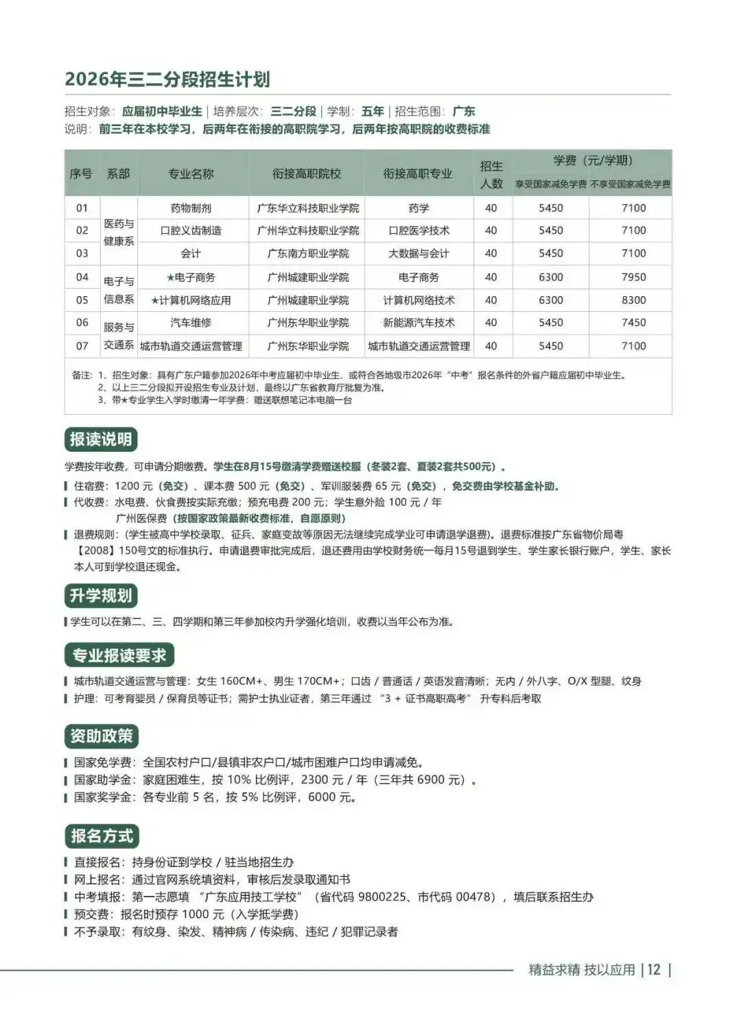 2026中考择校不踩雷!广东应用技工学校【2026年招生简章】 第8张