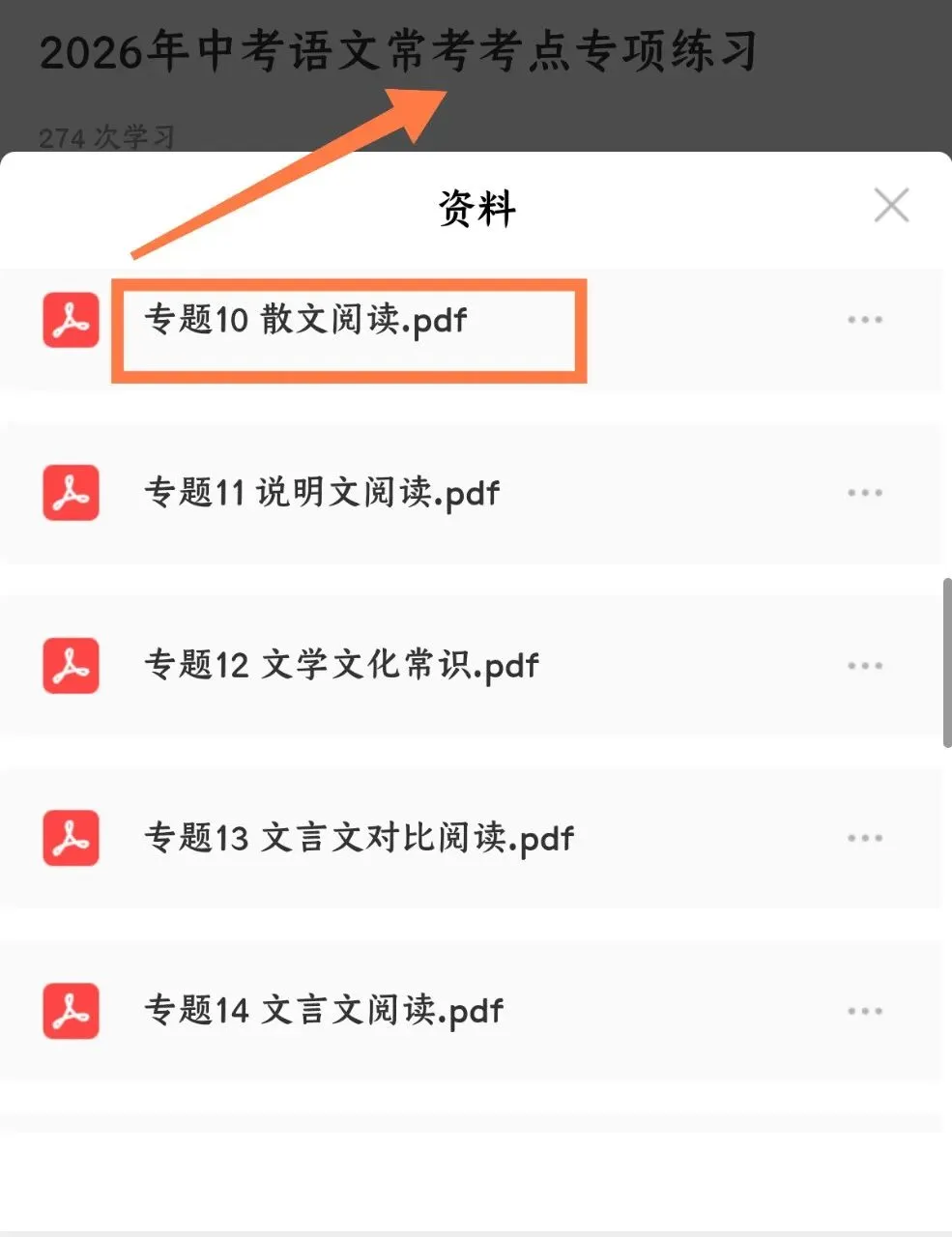 2026中考语文考点专项练习|散文阅读专题(可下载打印) 第8张