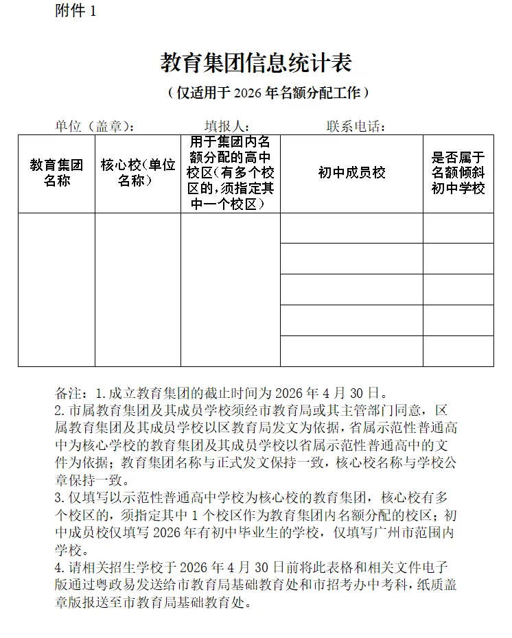 重磅官宣!2026年广州中考名额分配方案正式发布! 第2张