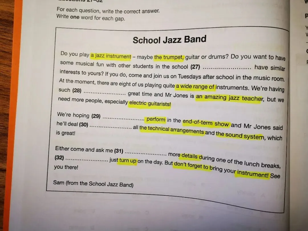 PET 16套真题 第3张