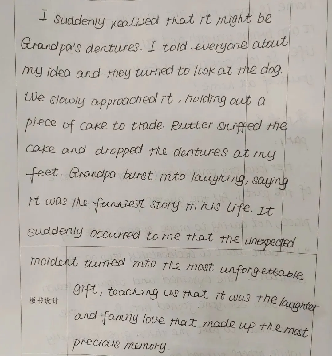 2026年4月高三模拟考试:一篇有趣的读后续写的写作技巧展示 第4张