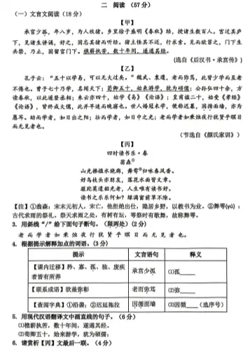 徐州市市区九年级一模试卷来了 第2张