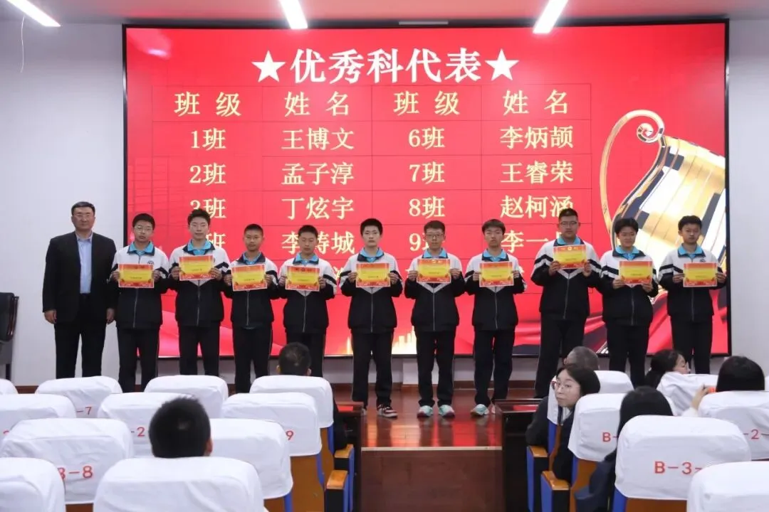 【决胜中考】榜样领航,逐梦青云|初三期中考试表彰大会 第15张