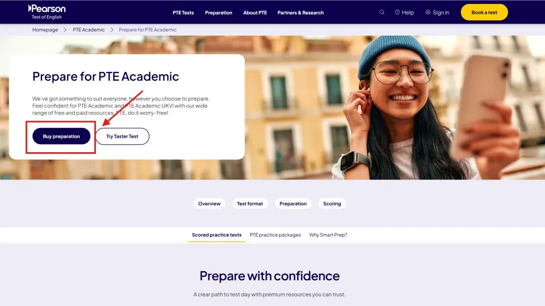 PTE官方计分模拟考优惠购买全流程指南 第1张