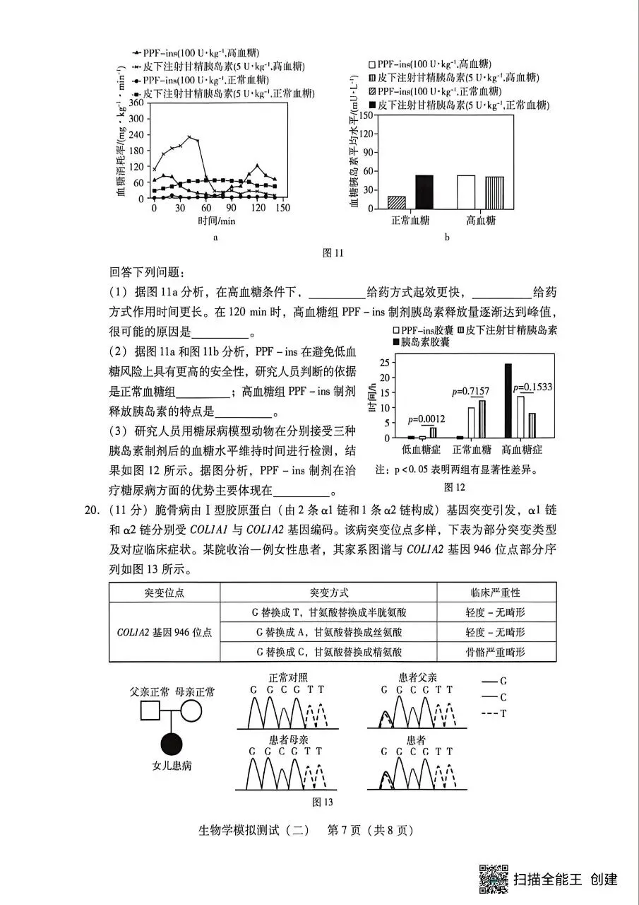 广东二模‖2026年广东省高三年级模拟测试(二)生物学试题及答案 第7张