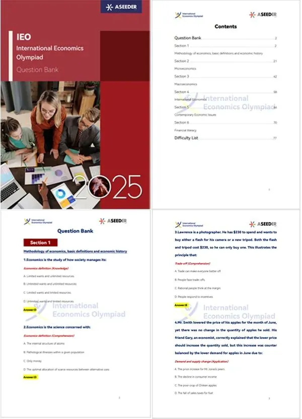 IEO经济奥赛考点全拆解!三大模块真题趋势与2026备考策略一文讲透 第4张