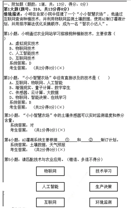 陕西初中信息技术考试模拟真题10套 免费下载 第5张