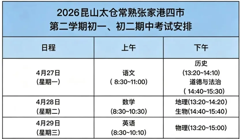 来啦!昆山初一期中考试语文完整版试卷出炉!速看! 第2张
