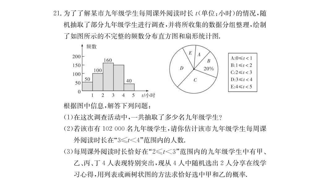 【初三】附中集团期中考试试卷及答案,持续更新…… 第31张