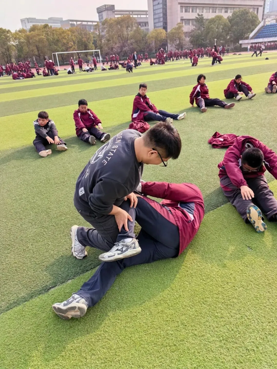 厉兵秣马迎中考 跑道逐梦试锋芒——清河开明中学初二级部体育备考纪实 第19张