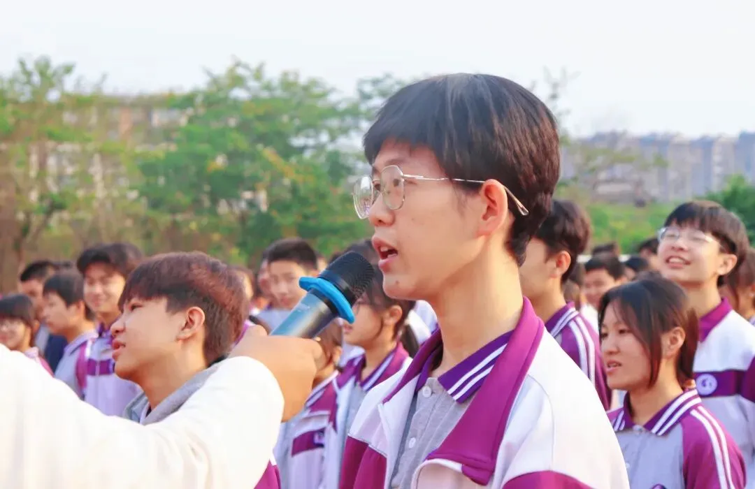 厉兵秣马迎中考,誓战五十绽芳华 | 中考五十天冲刺誓师大会圆满举行 第26张