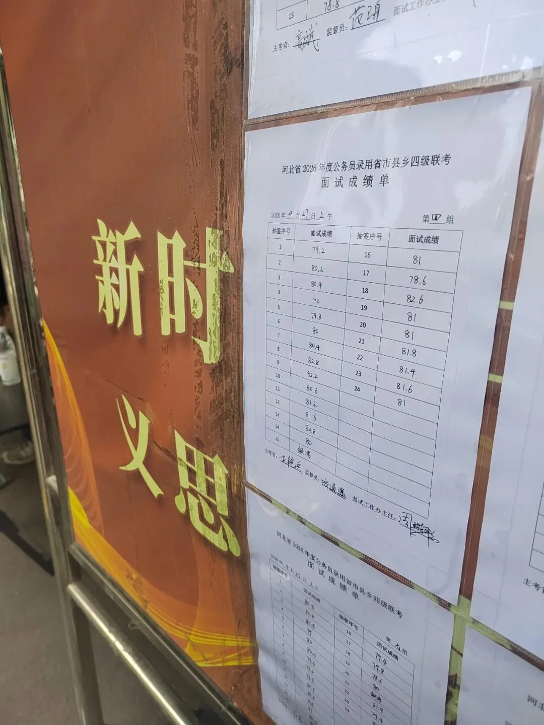 2026河北省考面试第三天真题回顾及成绩榜单(邢台考区) 第5张