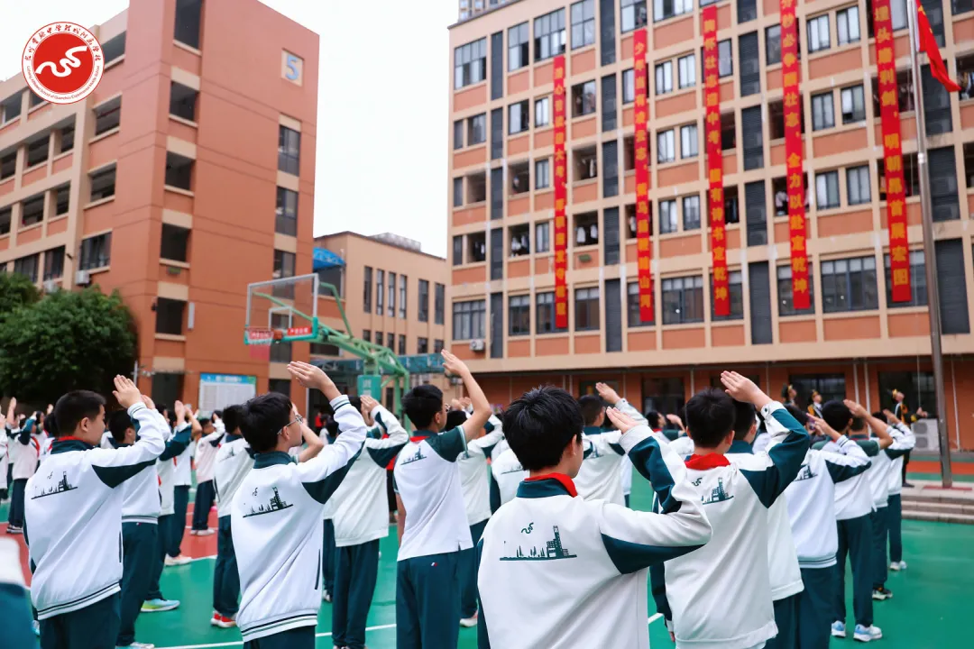 策马扬鞭 问鼎巅峰︱2026届中考动员大会燃情举行 第45张