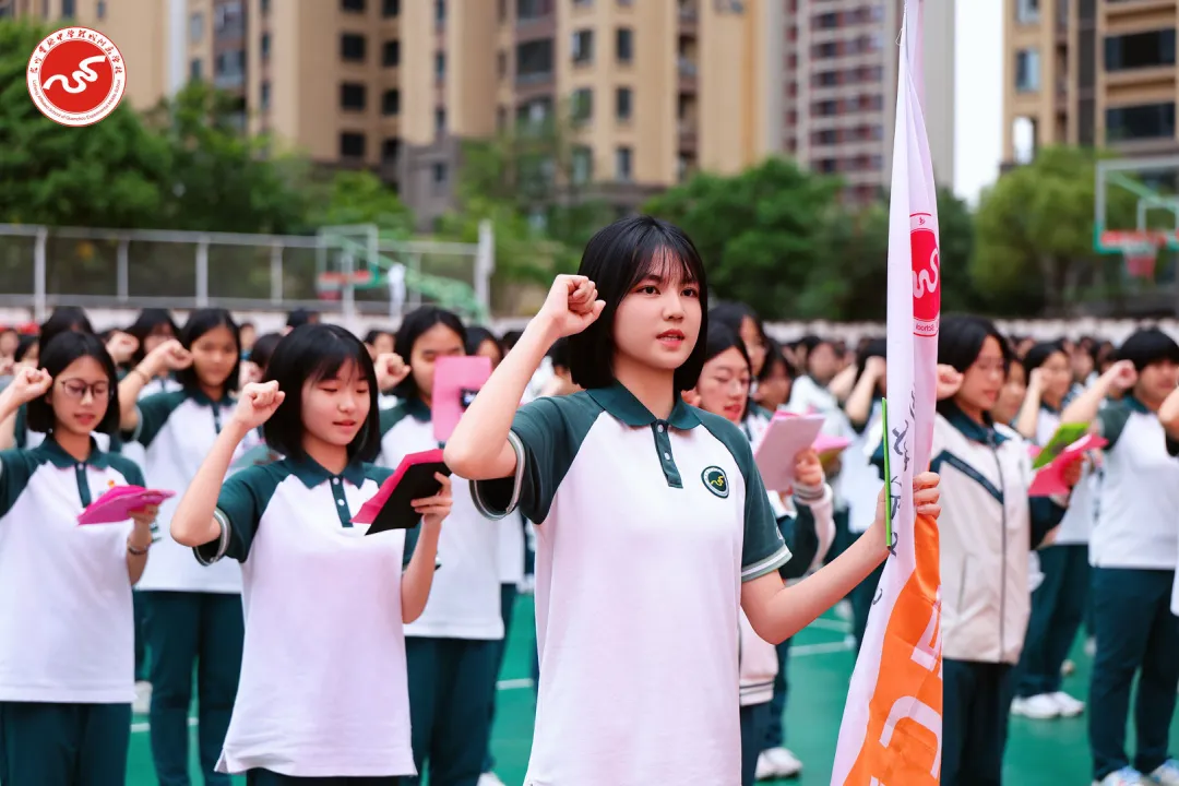 策马扬鞭 问鼎巅峰︱2026届中考动员大会燃情举行 第106张