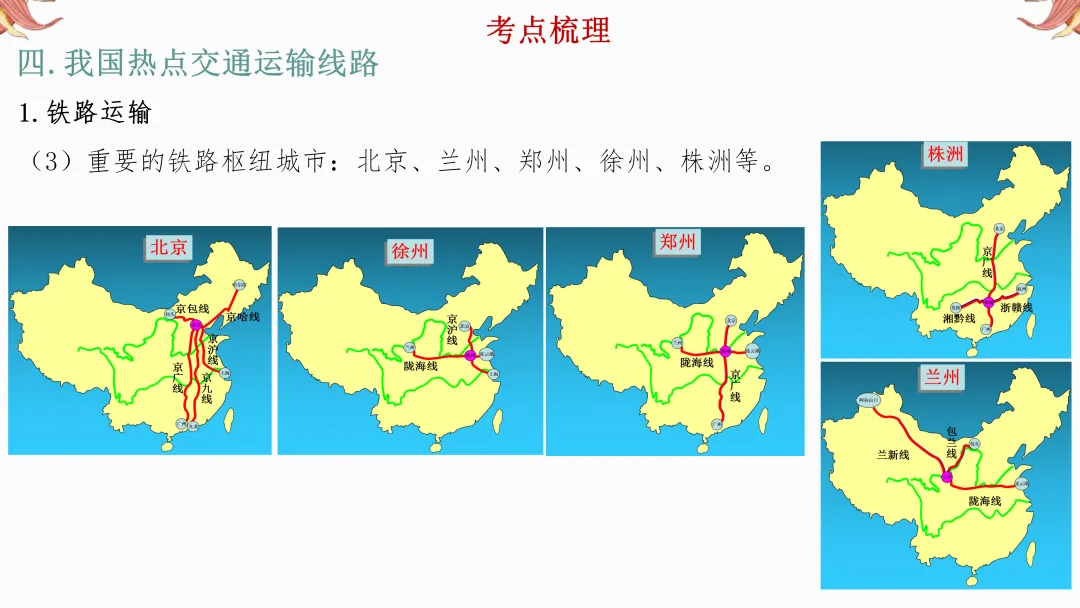 2026年中考地理复习【第二轮】 | 课题9《交通运输》,欢迎大家加入会员群,享受更多优惠! 第10张