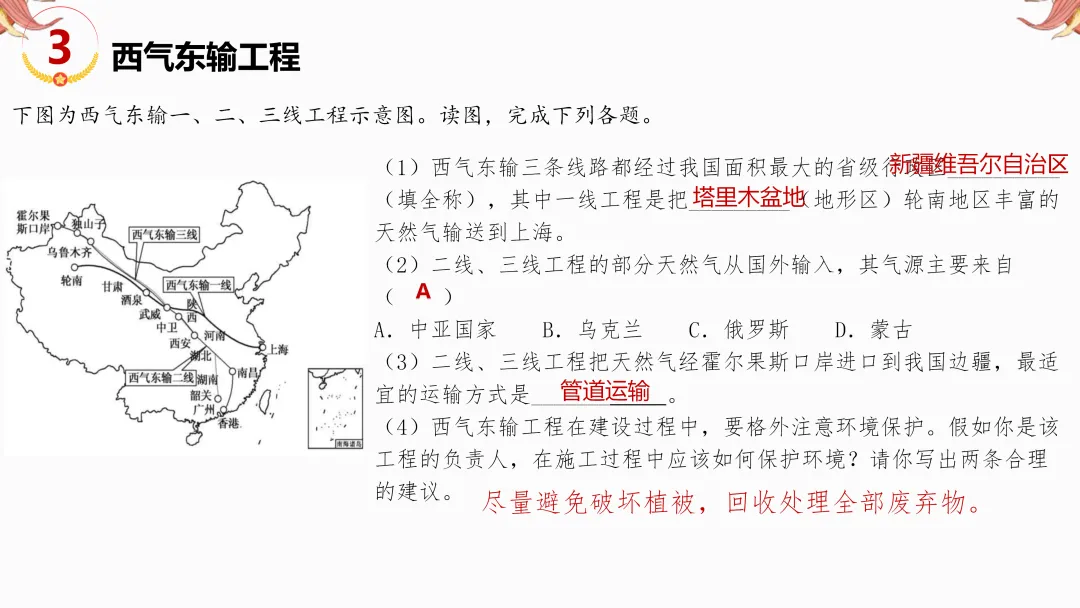 2026年中考地理复习【第二轮】 | 课题9《交通运输》,欢迎大家加入会员群,享受更多优惠! 第27张