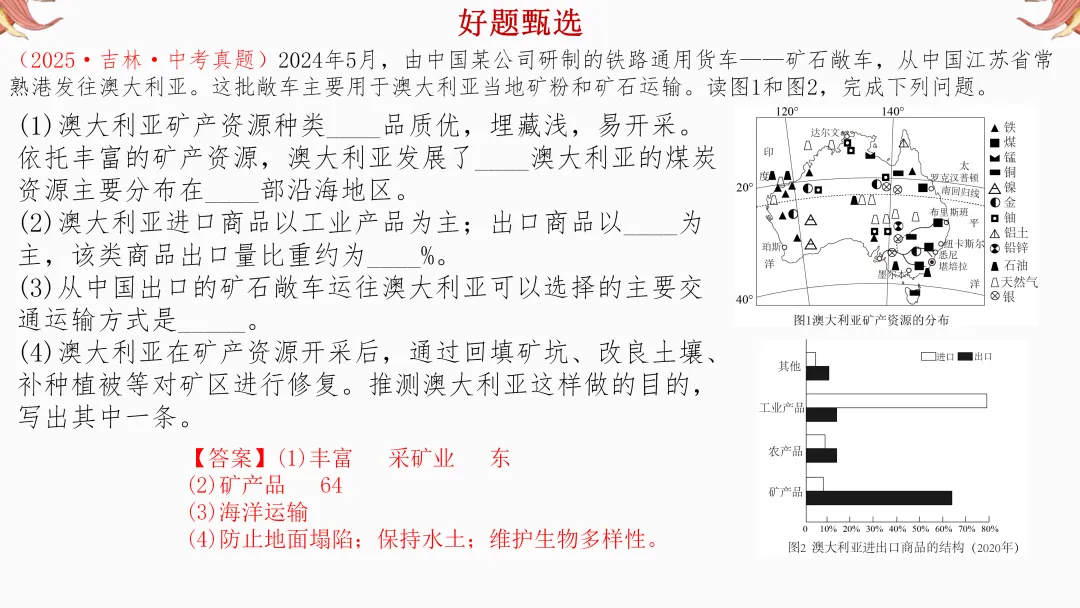2026年中考地理复习【第二轮】 | 课题9《交通运输》,欢迎大家加入会员群,享受更多优惠! 第38张