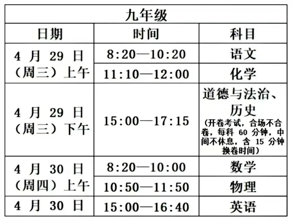 郑州初三模考本周进行—考后臻选试卷+模考直播助力来啦 第3张