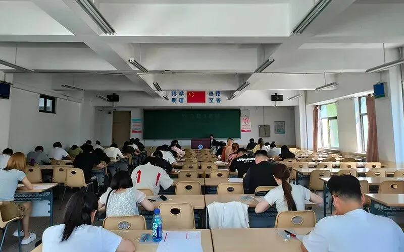 百日冲刺 | 就业指导处举办政策性笔试模拟考试 第2张