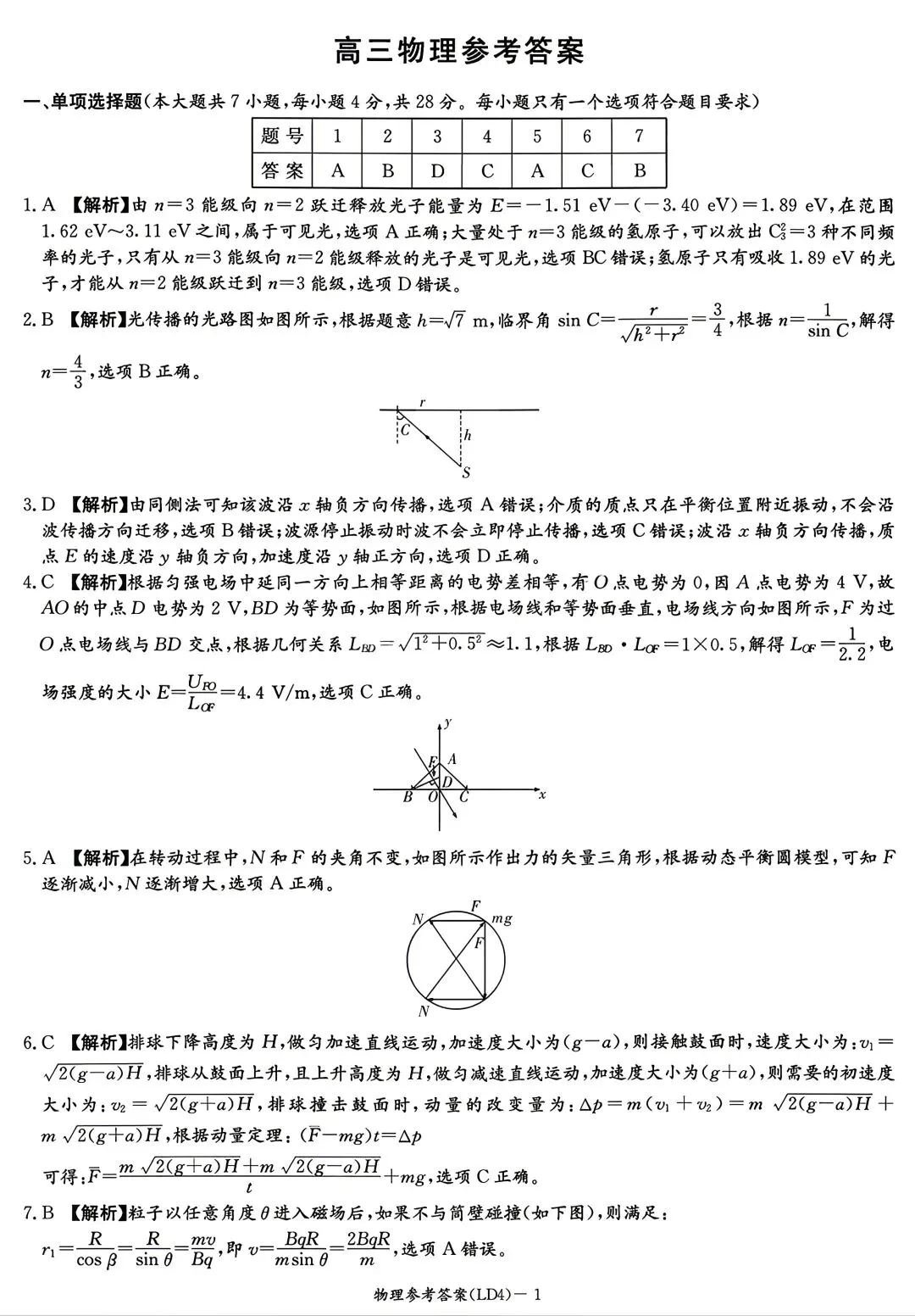 湖南省炎德英才2026届高三年级高考仿真模拟考试暨衡阳、娄底、郴州高三第二次联考(衡阳郴州娄底二模)物理 第9张