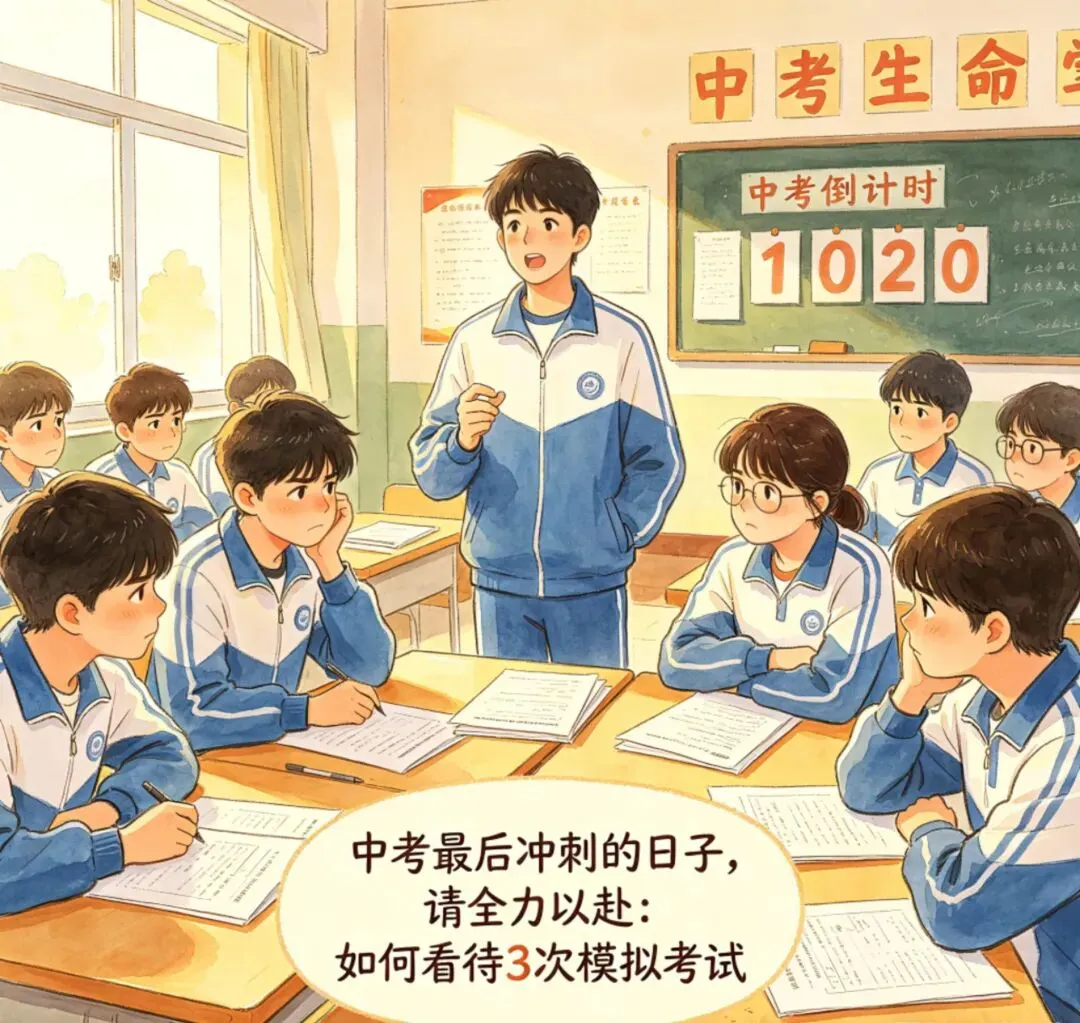中考最后冲刺:正确看待三次模考,奔赴盛夏荣光 第1张