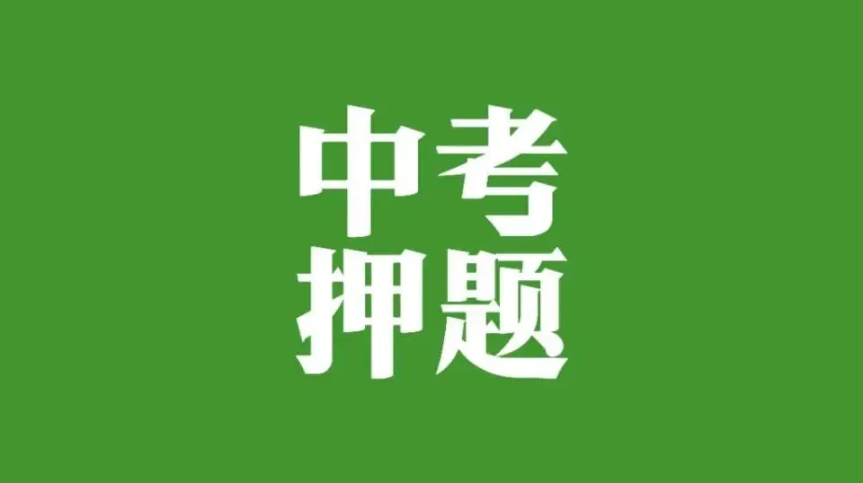 2026广西中考押题卷上市!去年押中分值377分!初三大提分靠它! 第2张