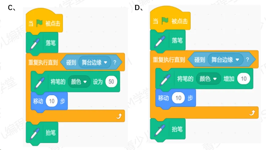 【真题练习】2026信息素养大赛图形化Scratch练习卷04 第12张