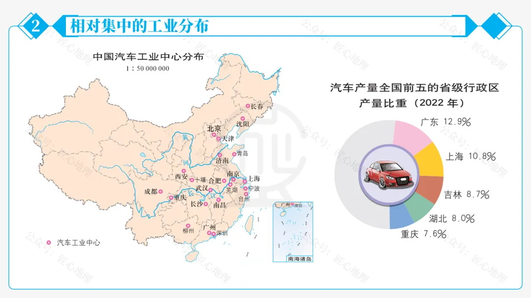 新教材 | 中考一轮复习·中国的工业(课件+导学单+练习题) 第41张