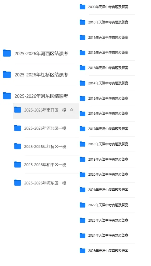 【资料】26年一模真题+专题练习,不可错过的抢分利器! 第3张