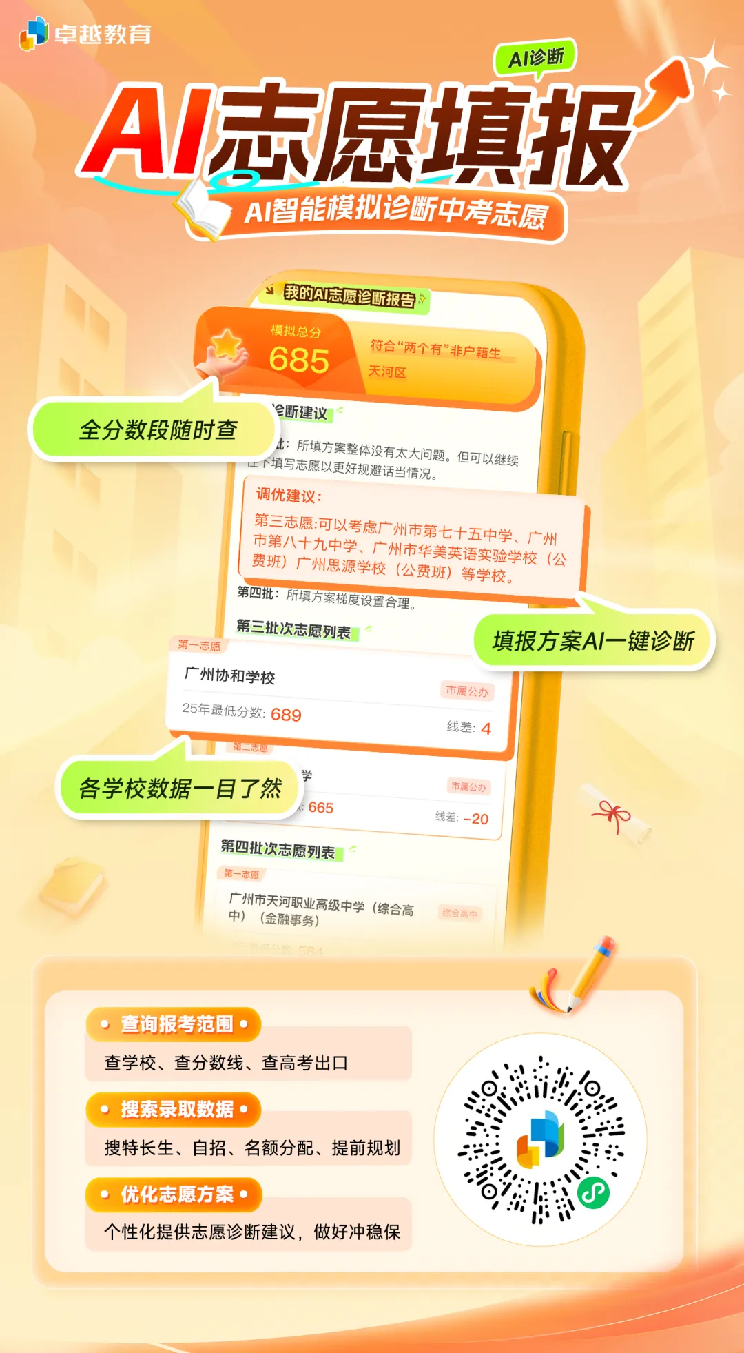 广州中考重磅利好!2026中本贯通名单出炉,不用高考直通本科! 第4张