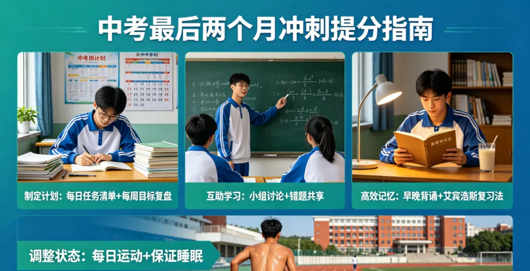 中考最后2个月冲刺:抓准核心,多拿30+不是梦! 第7张