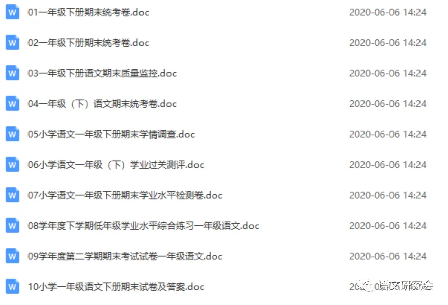 统编版语文1-6年级下册期末真题冲刺卷120套(含答案及打印版) 第4张
