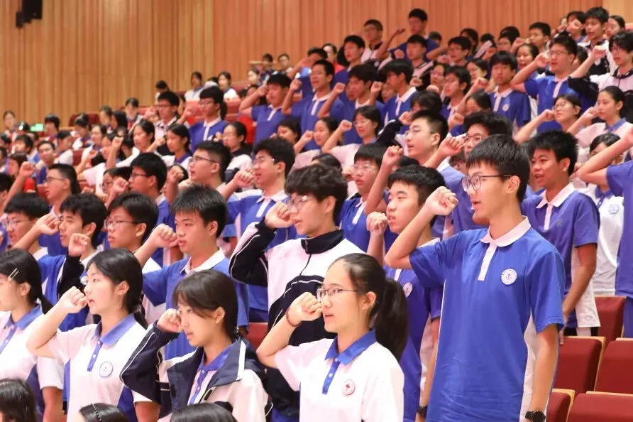 六十逐光,筑梦中考|南科大附属实验学校举行中考60天动员活动 第8张