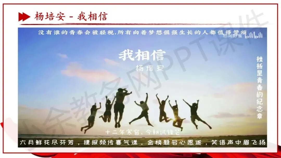 初中九年级(初三)中考冲刺总动员主题班会《尽全力,重细节,真努力——为梦想加油》PPT 课件 第3张