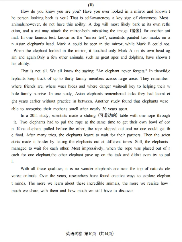 广州中考一模历史+道法+英语试卷解析 第32张