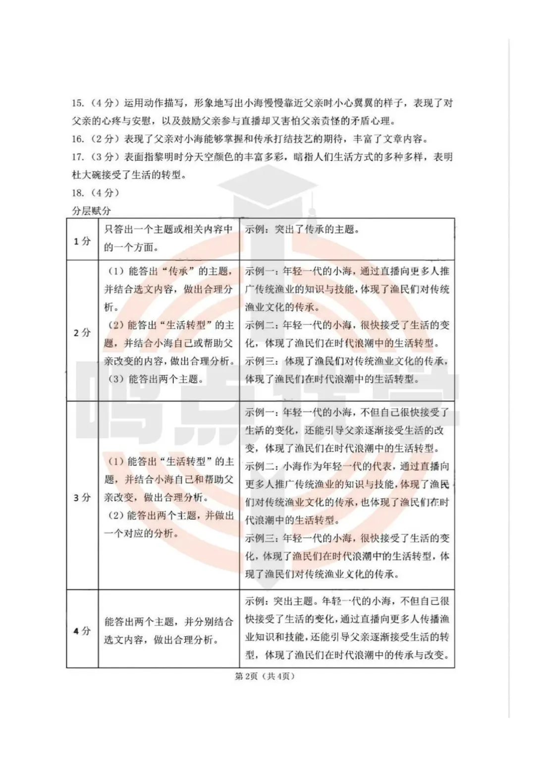 2026年大连市中考一模真题试卷&答案(持续更新中),高清试卷可打印!赶紧收藏起来~~~ 第13张