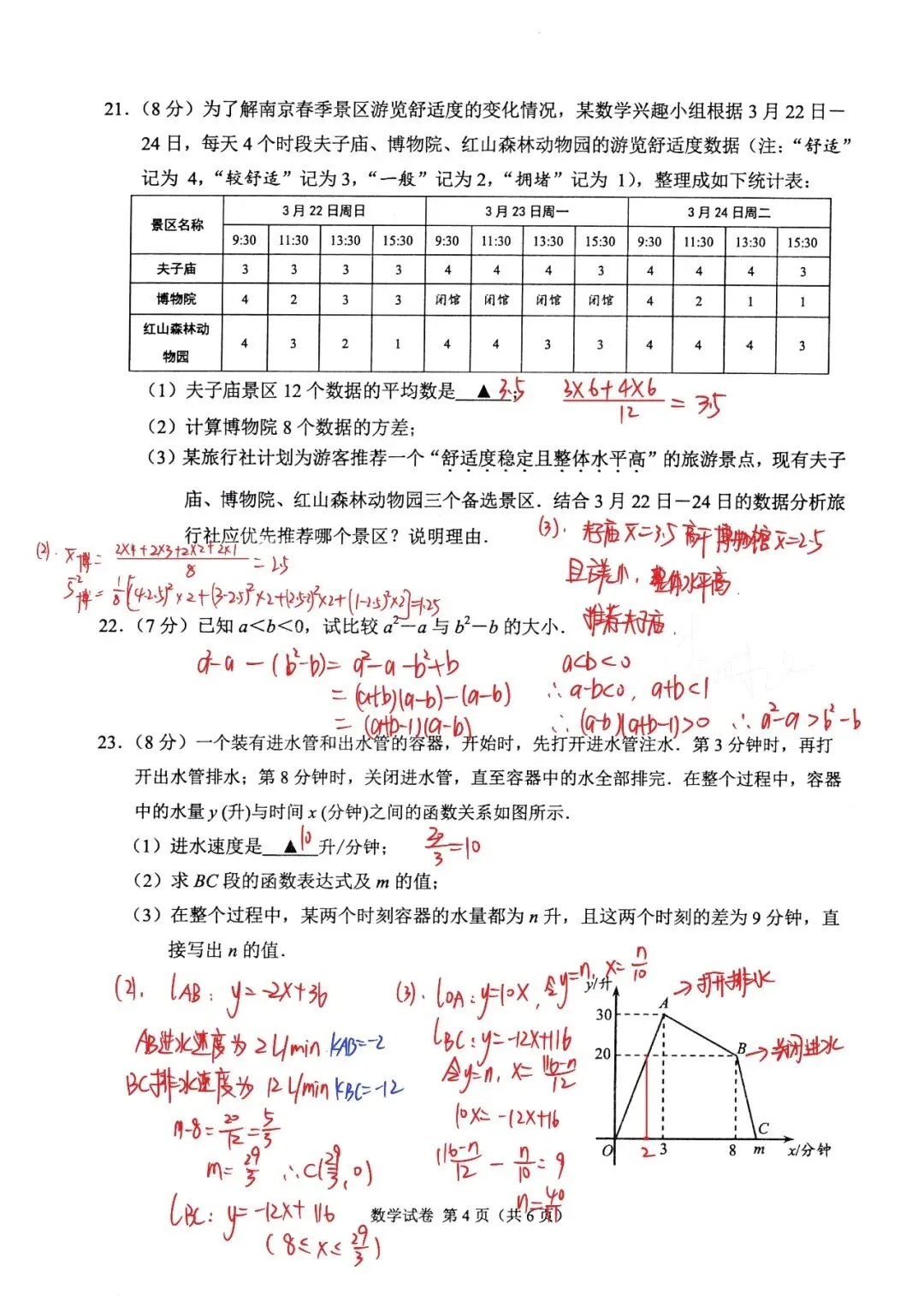 【深度解析】2026联合体中考一模数学试卷分析 第5张