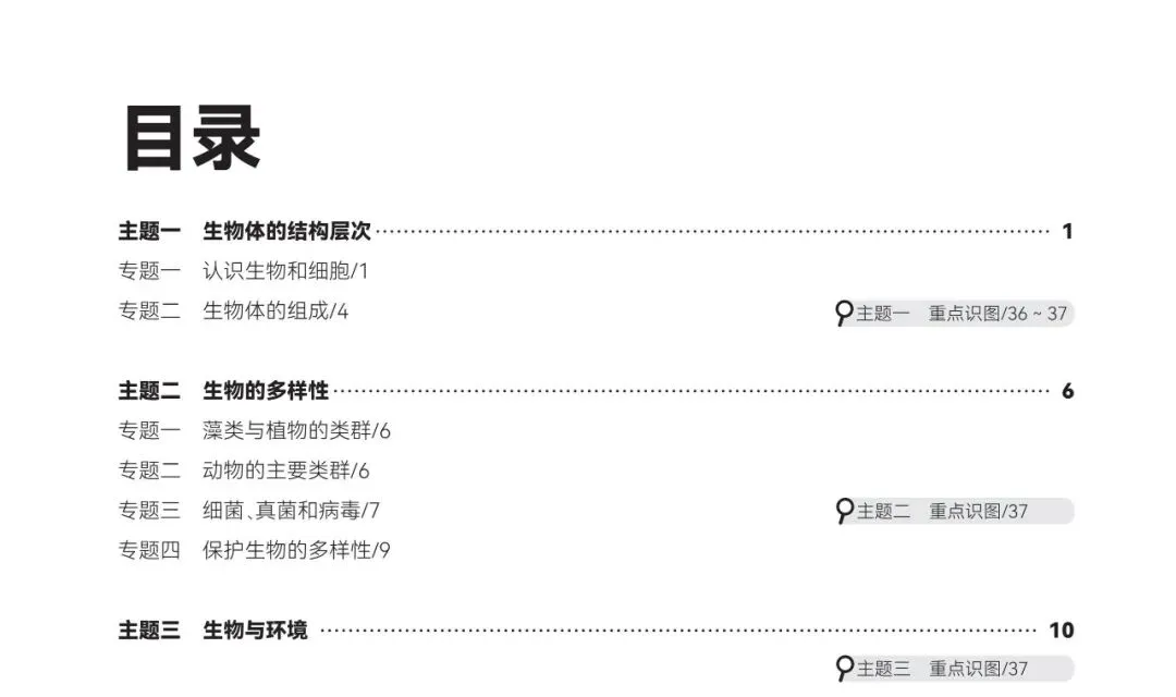 百校联考团队| 2026中考生物学必考知识第一期(可下载打印) 第1张