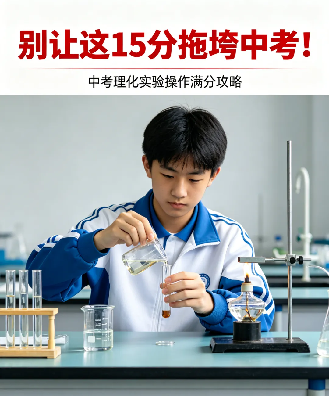 紧急提醒!2026 上海中考理化实验考 5 月 16 日开考!15 分直接计入总分,这些坑千万别踩! 第1张