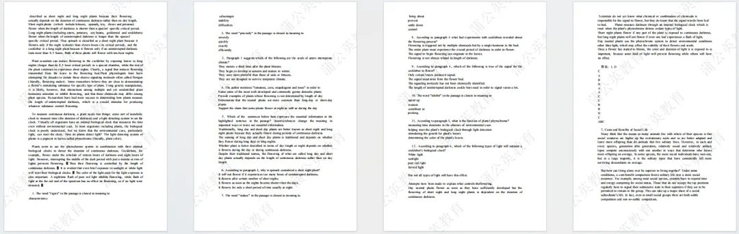 托福阅读真题300篇+参考答案:题库同源,提分更稳! 第4张