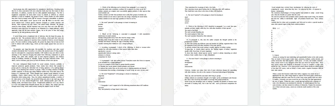 托福阅读真题300篇+参考答案:题库同源,提分更稳! 第5张