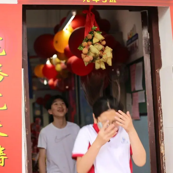 中考送考|少年出征,一举高中! 第32张