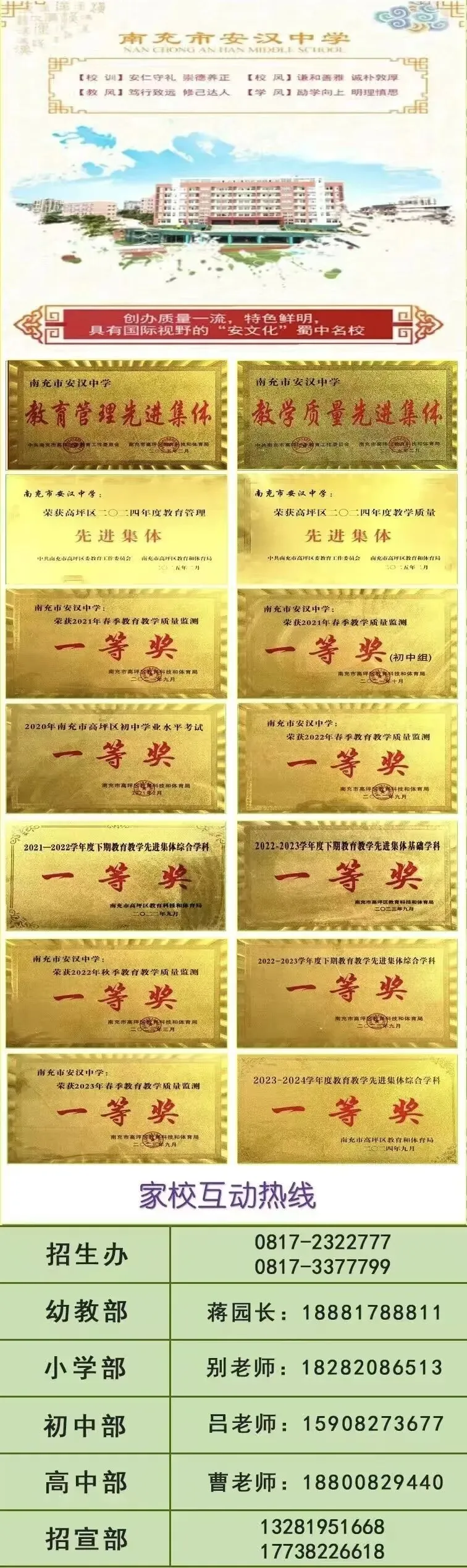 凝心聚力向中考,砥砺奋进创辉煌 —— 安汉中学初中部九年级特优生座谈会圆满举行 第25张