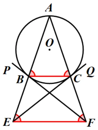 【25中考03】2025年天津市中考数学第18题,网格作图&弦切角的性质与延伸 第13张