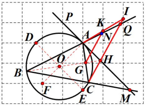 【25中考03】2025年天津市中考数学第18题,网格作图&弦切角的性质与延伸 第18张