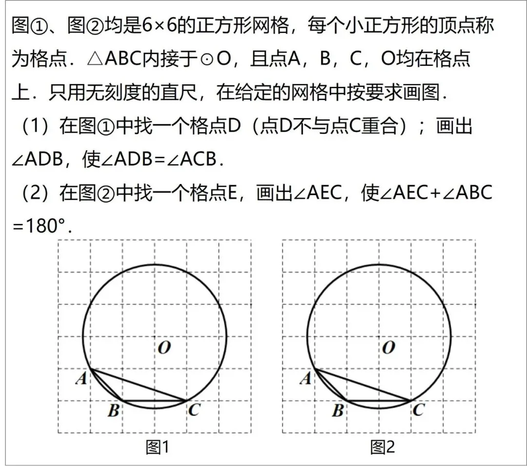 【25中考03】2025年天津市中考数学第18题,网格作图&弦切角的性质与延伸 第22张